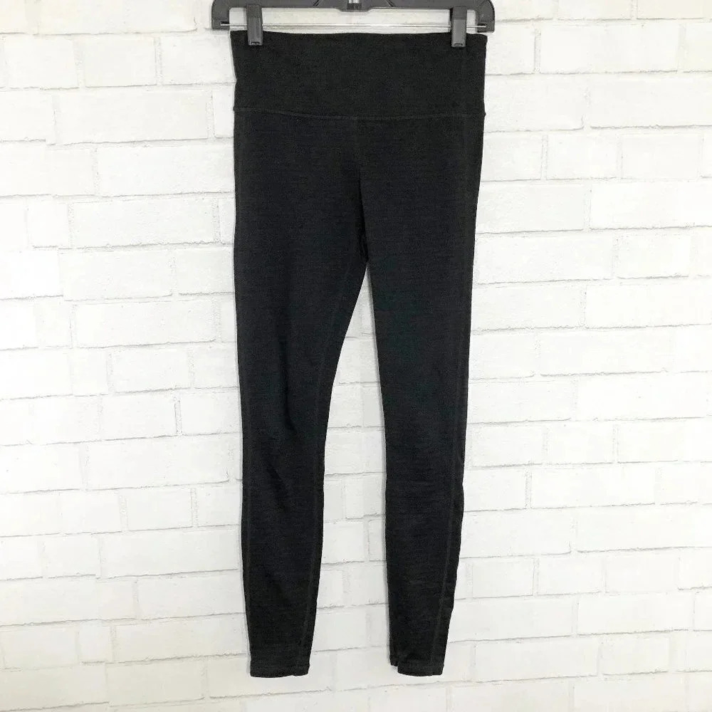 Athleta Black Cropped Leggings Tights Size Women's Size XS